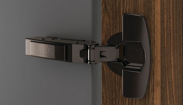 Sensys Crna 110° Ravna usporivač za vrata od 10 do16 mm